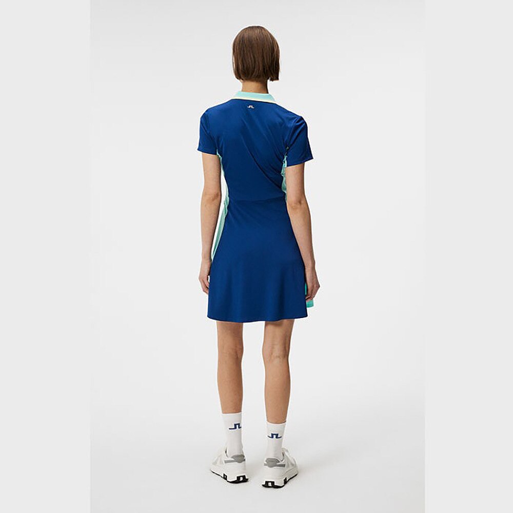 J.LINDEBERG（レディース）ゴルフウェア 半袖 速乾 Dolores Dress ワンピース 072-61440-097