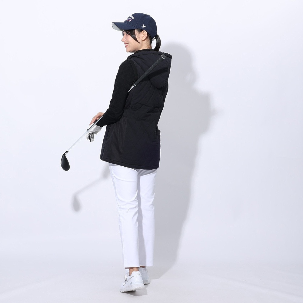 クランク（CLUNK）（レディース）ゴルフウェア 中綿コンビワンピース CL5SUQ14 BLK
