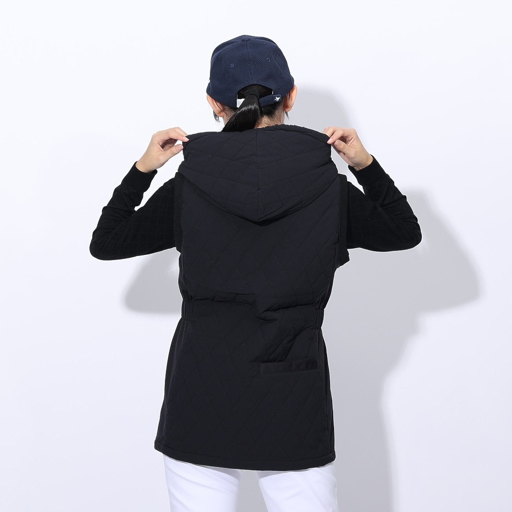 クランク（CLUNK）（レディース）ゴルフウェア 中綿コンビワンピース CL5SUQ14 BLK