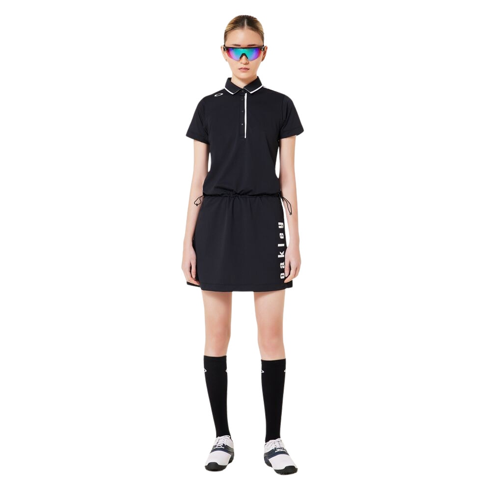 オークリー（OAKLEY）（レディース）ゴルフウェア 吸汗速乾 ELEVATE 半袖 シャツワンピース FOA500872-02E