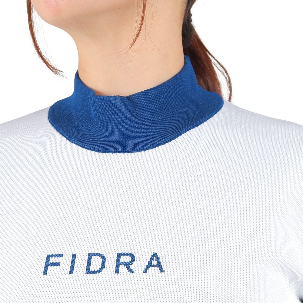 フィドラ（FIDRA）（レディース）ゴルフウェア 長袖 ニットワンピース FD5QUQ03 WHT.