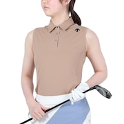 デサントゴルフ（DESCENTEGOLF）（レディース）ゴルフウェア ベアスムーススリーブレスシャツ DGWXJA16 BW00