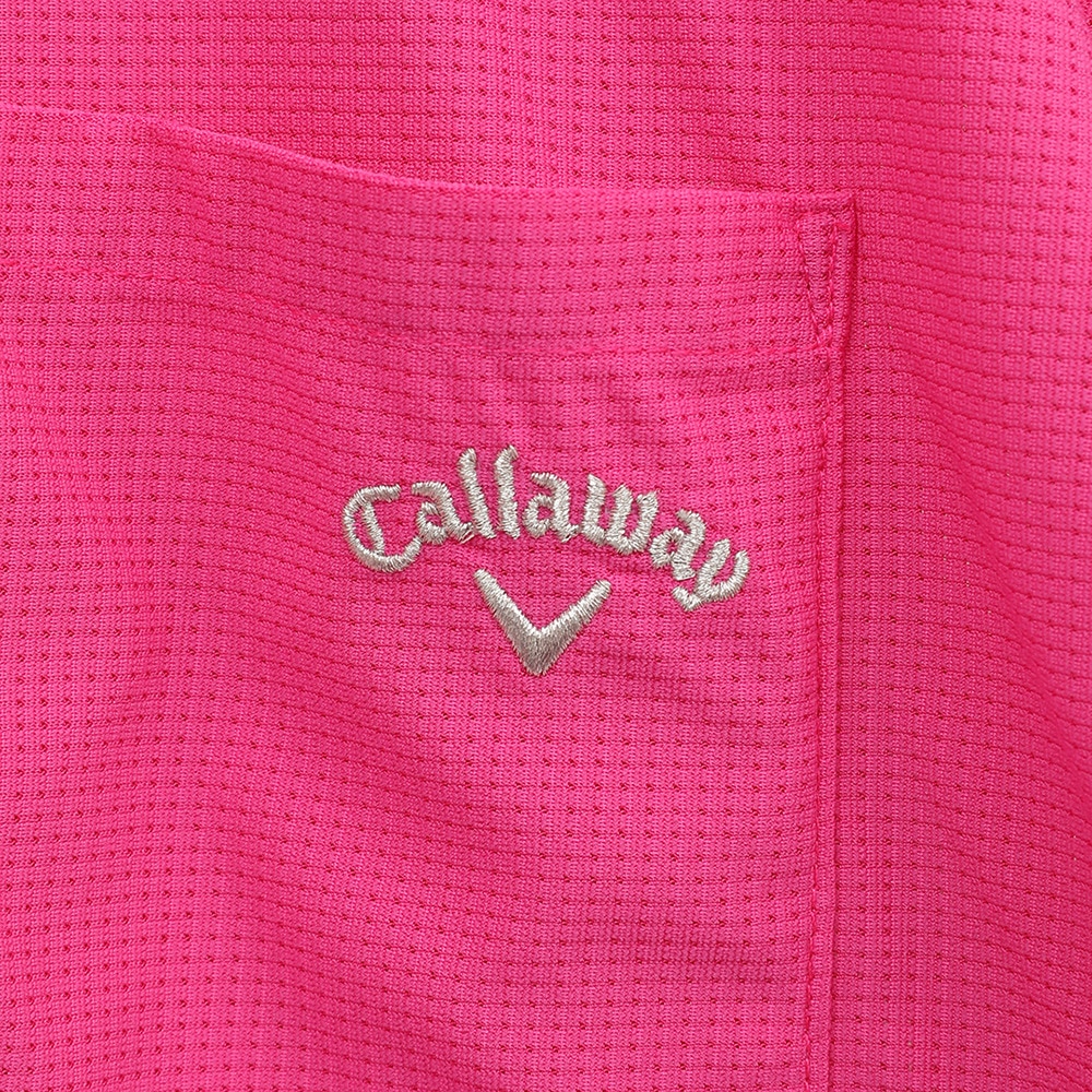 キャロウェイ（CALLAWAY）（レディース）ゴルフウェア フレンチスリーブシャツ C25134209-1092