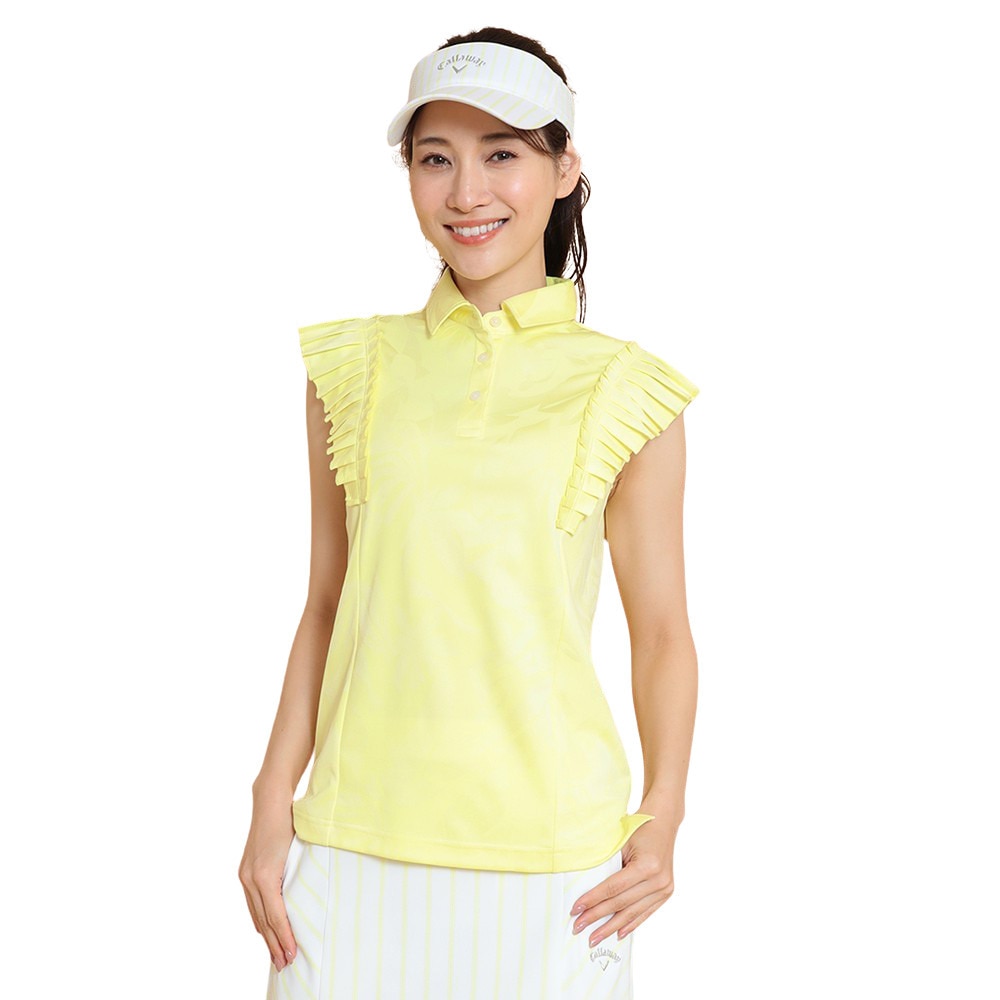 キャロウェイ（CALLAWAY）（レディース）ゴルフウェア ノースリーブシャツ C25134210-1061
