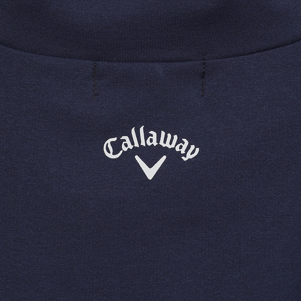 キャロウェイ（CALLAWAY）（レディース）ゴルフウェア 接触冷感 -3℃裏クール モックネック ノースリーブシャツ C25134212-1120