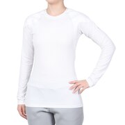 オドロ（ODLO）（レディース）ゴルフウェア 長袖 BL トップ クルーネック l/s 195971-10000