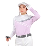 ROSASEN（レディース）ゴルフウェア 吸水速乾 接触冷感 長袖 A-Line 冷感UVロングTシャツ 048-28311-071