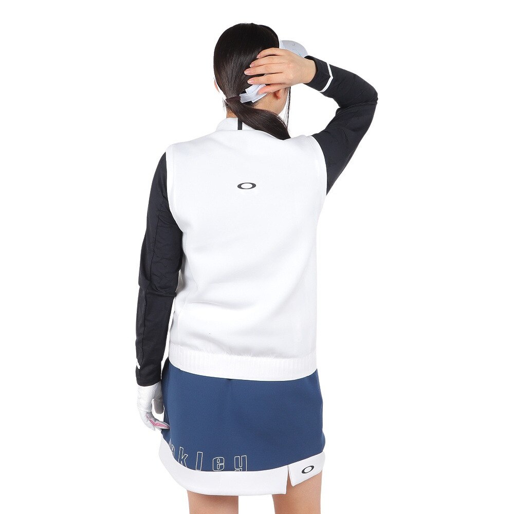 オークリー（OAKLEY）（レディース）ゴルフウェア ELEVATE BULGE MOCK ベスト FOA500731-100