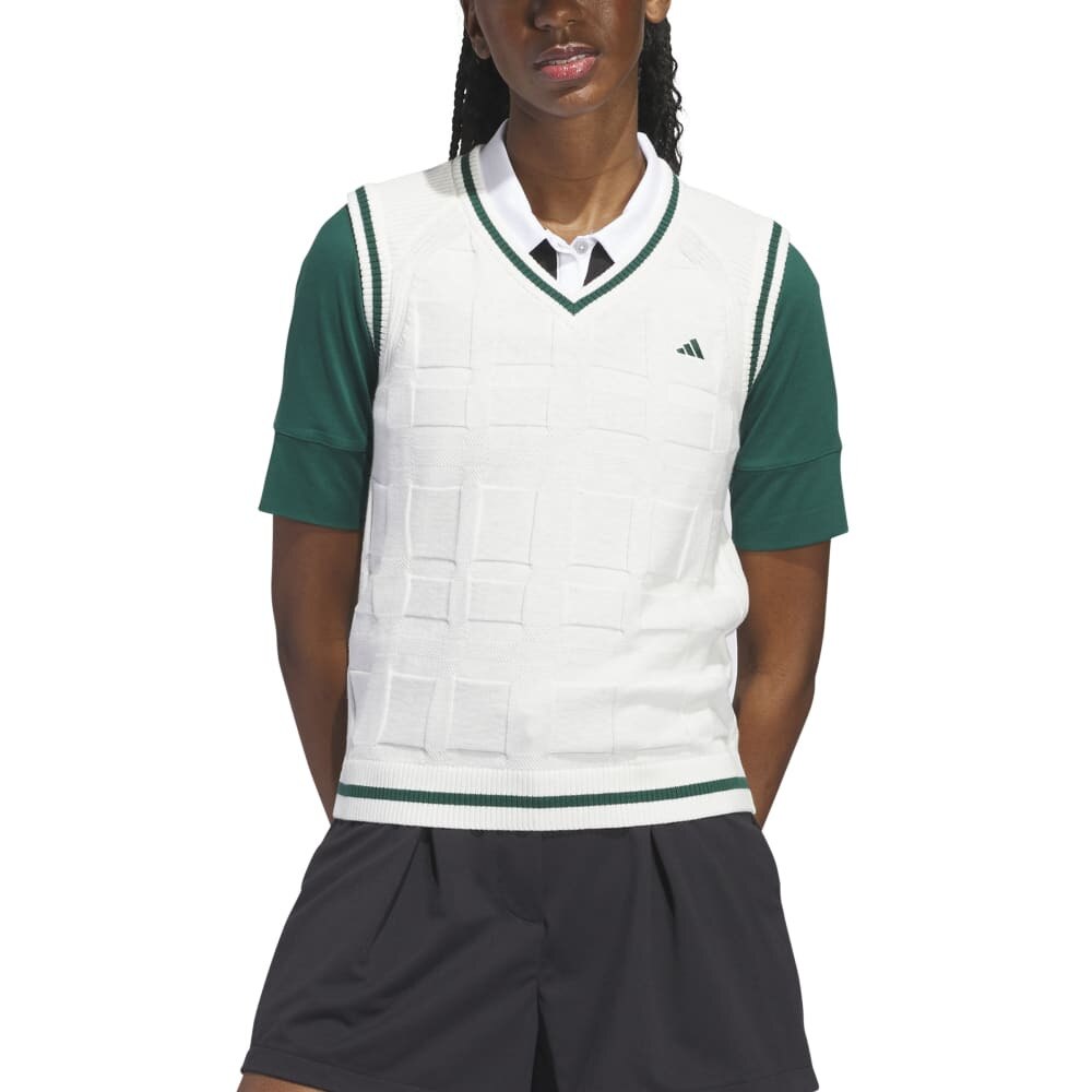 アディダス（adidas）（レディース）ゴルフウェア GO-TO ウィンドペン Vネックベスト IYW60-IP8664W★★★