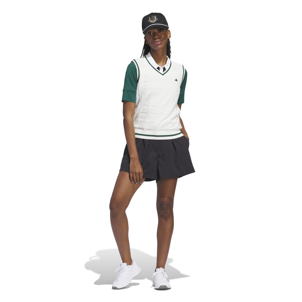 アディダス（adidas）（レディース）ゴルフウェア GO-TO ウィンドペン Vネックベスト IYW60-IP8664W★★★