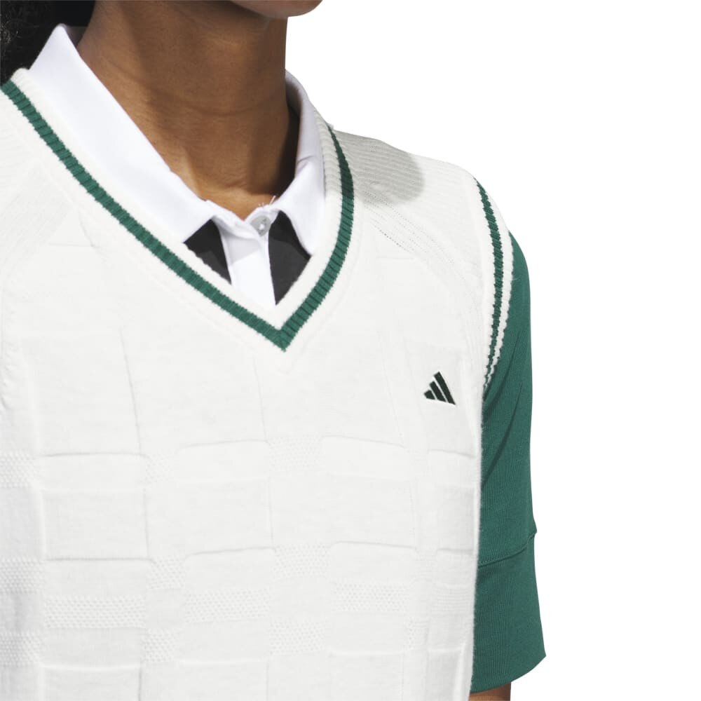 アディダス（adidas）（レディース）ゴルフウェア GO-TO ウィンドペン Vネックベスト IYW60-IP8664W★★★