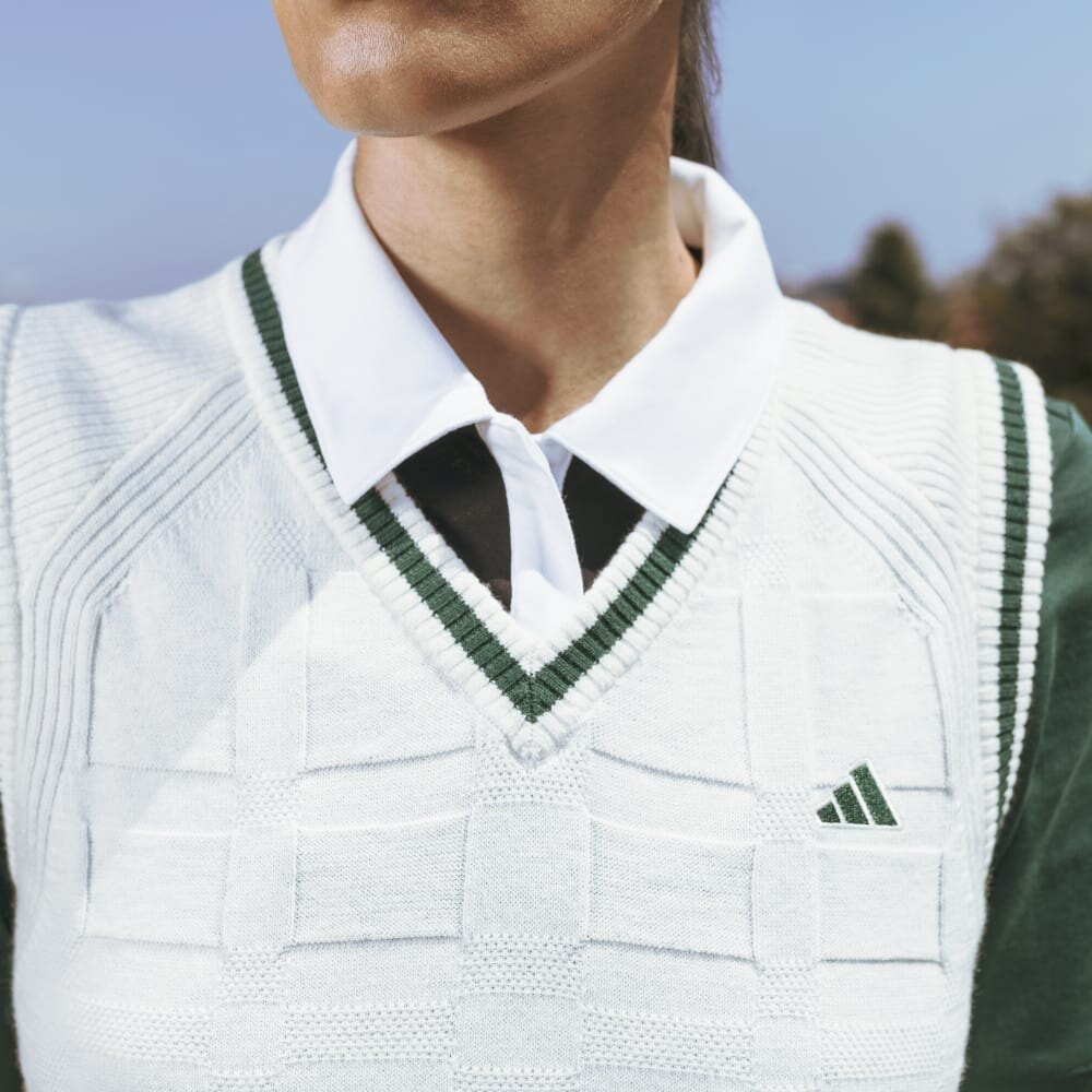 アディダス（adidas）（レディース）ゴルフウェア GO-TO ウィンドペン Vネックベスト IYW60-IP8664W★★★