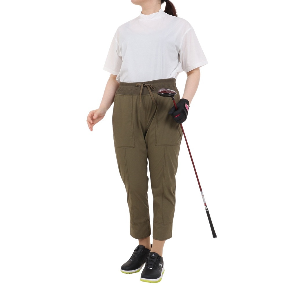 トラヴィスマシュー（Travis Mathew）（レディース）ゴルフウェア 半袖 ショートスリーブ Relax モックネックTシャツ 7AJ522-1WHT
