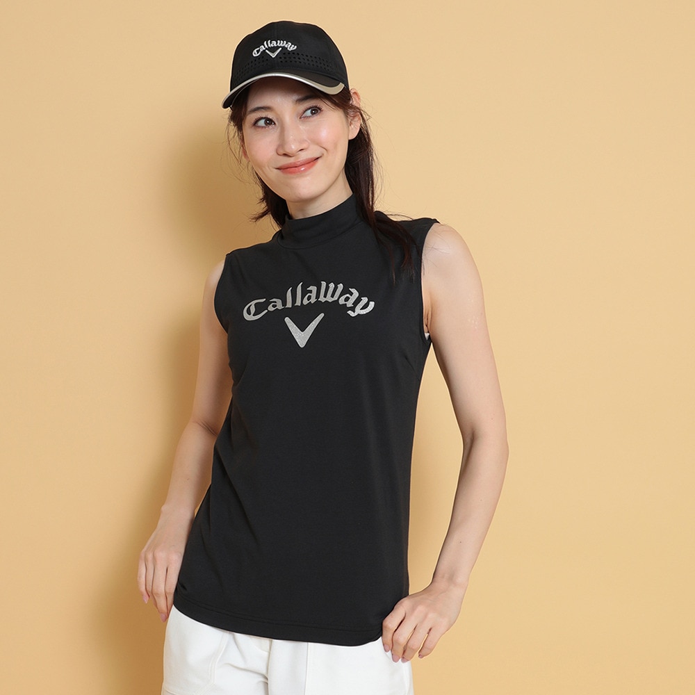 キャロウェイ（CALLAWAY）（レディース）ゴルフウェア ノースリーブ 長袖インナーセット C25134217-1010