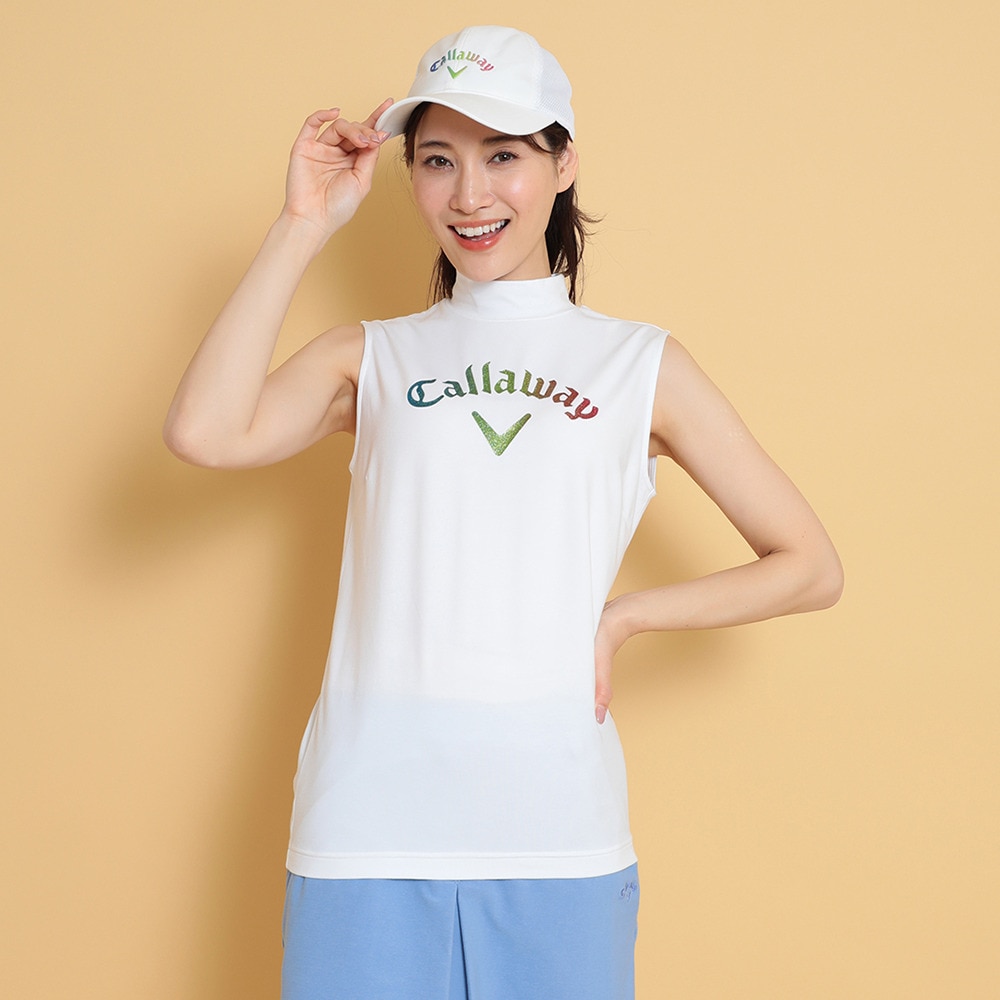 キャロウェイ（CALLAWAY）（レディース）ゴルフウェア ノースリーブ 長袖インナーセット C25134217-1030