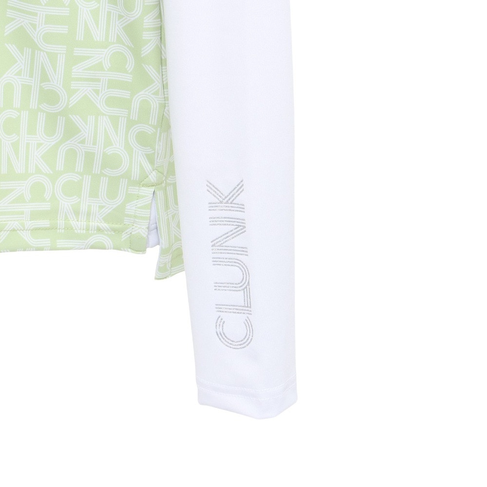 クランク（CLUNK）（レディース）ゴルフウェア 吸汗速乾 消臭 アンダーセット 半袖ポロシャツ CL5TUG02 MINT