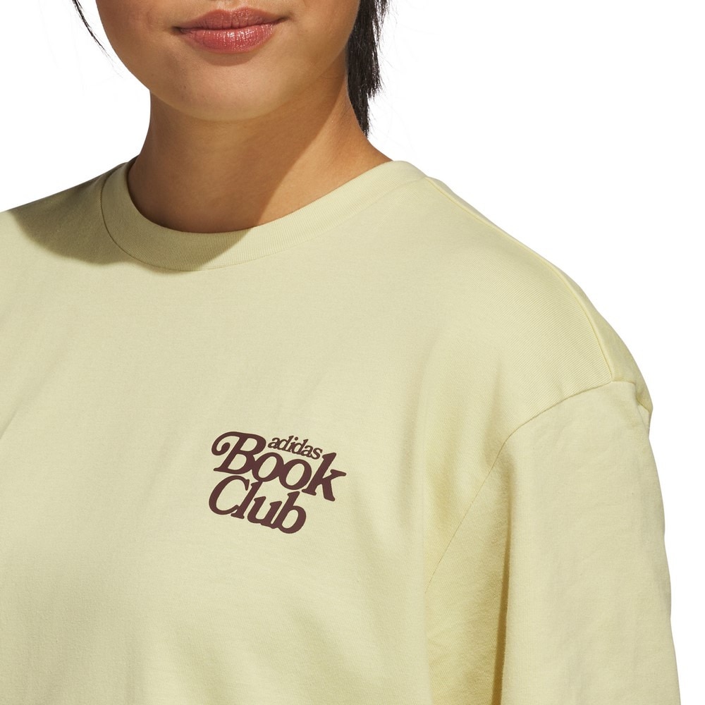 アディダス（adidas）（レディース）ゴルフウェア ビヨンド ザ コース ルーズ オーバーサイズ プリントTシャツ KSJ29-JI9498YEL