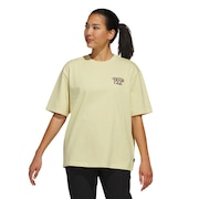 (レディース)ゴルフウェア ビヨンド ザ コース ルーズ オーバーサイズ プリントTシャツ KSJ29-JI9498YEL