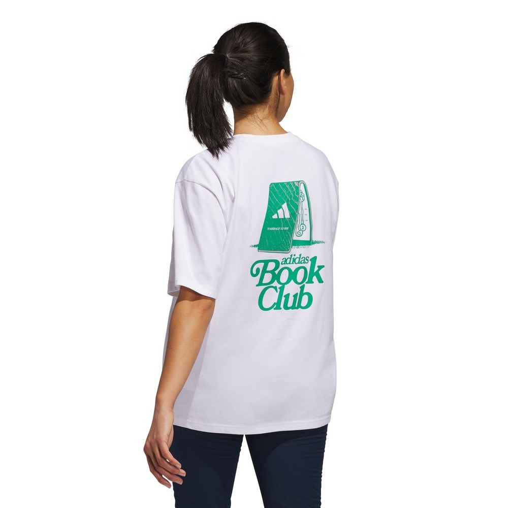 アディダス（adidas）（レディース）ゴルフウェア ビヨンド ザ コース ルーズ オーバーサイズ プリントTシャツ KSJ29-JI9500W