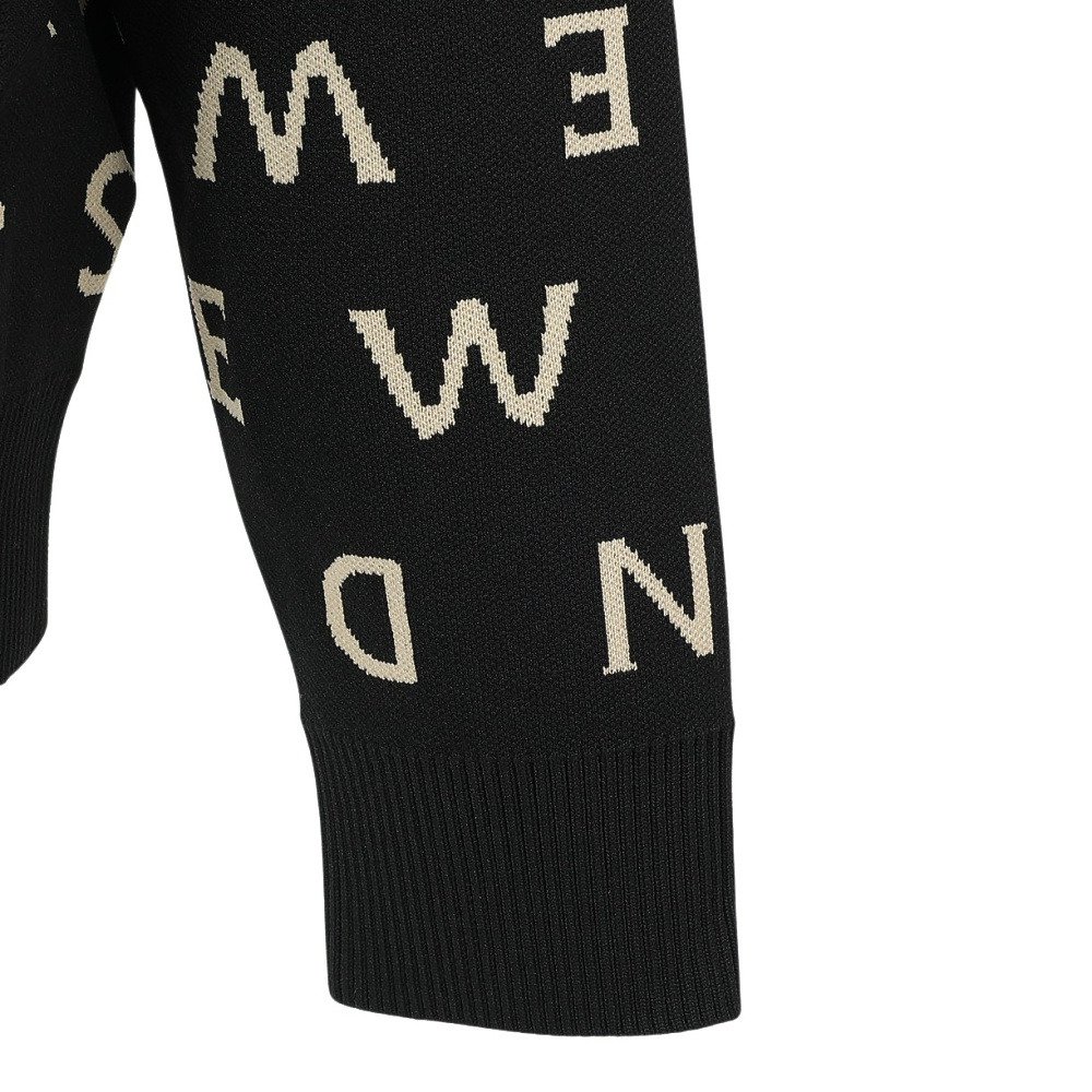 セントアンドリュース（ST.ANDREWS）（レディース）ゴルフウェア 14Gロゴジャガード 長袖 フルジップニット 043-5272054-010