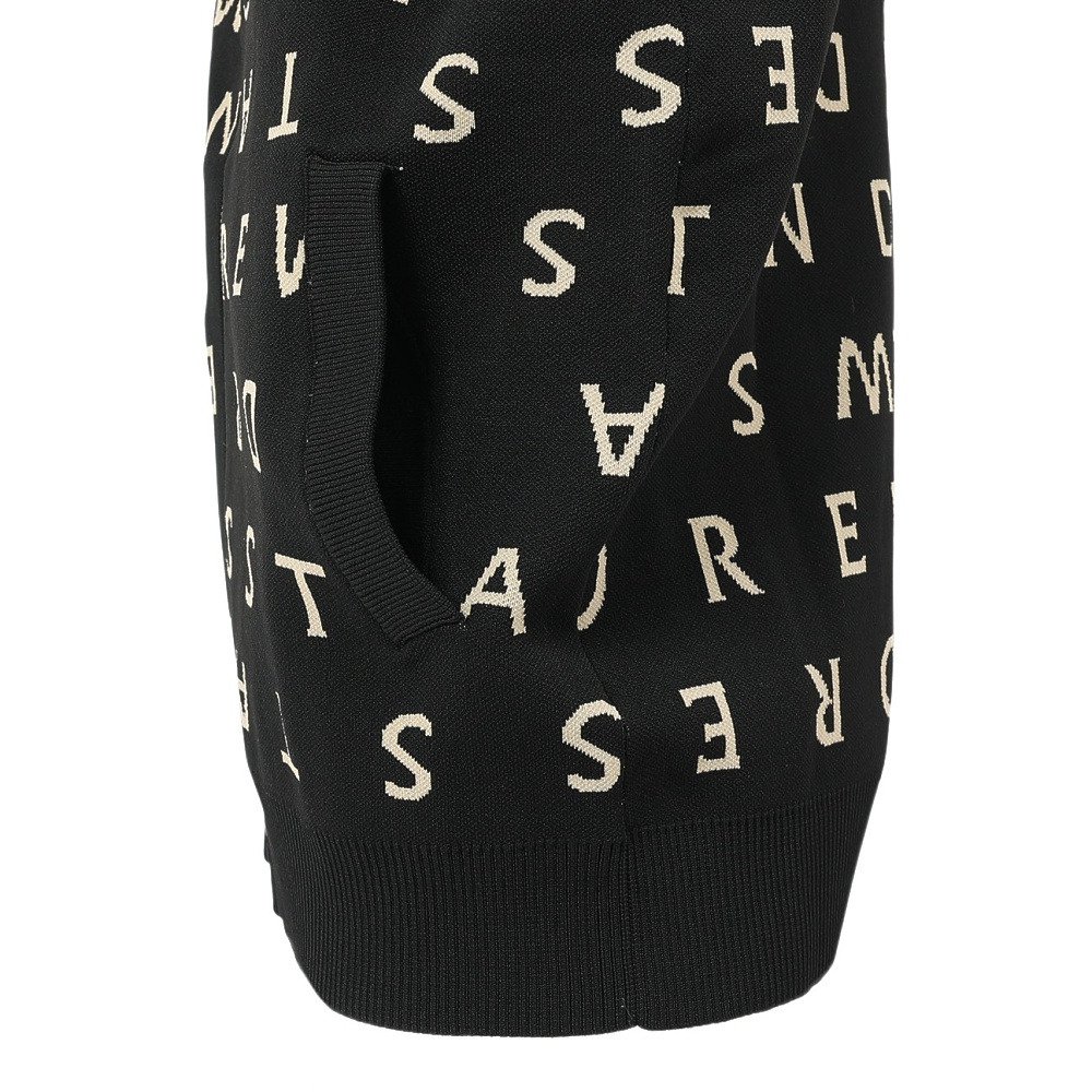 セントアンドリュース（ST.ANDREWS）（レディース）ゴルフウェア 14Gロゴジャガード 長袖 フルジップニット 043-5272054-010