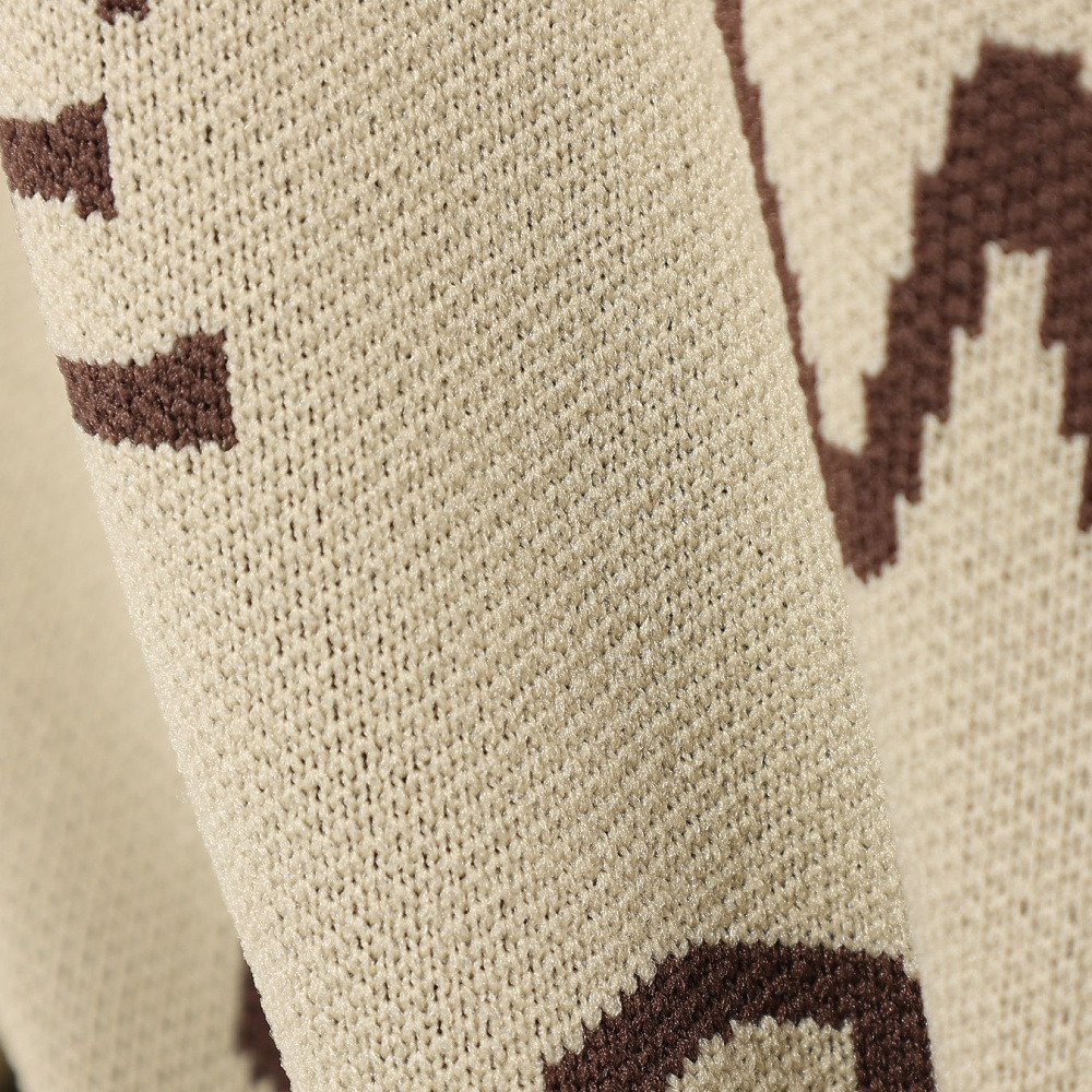 セントアンドリュース（ST.ANDREWS）（レディース）ゴルフウェア 14Gロゴジャガード 長袖 フルジップニット 043-5272054-040