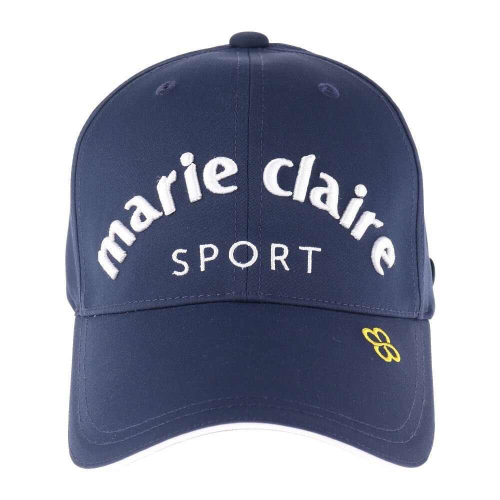 マリ・クレール スポール（marie claire sport）（レディース）ゴルフ マスク用ボタン付きキャップ 731-953X -NV