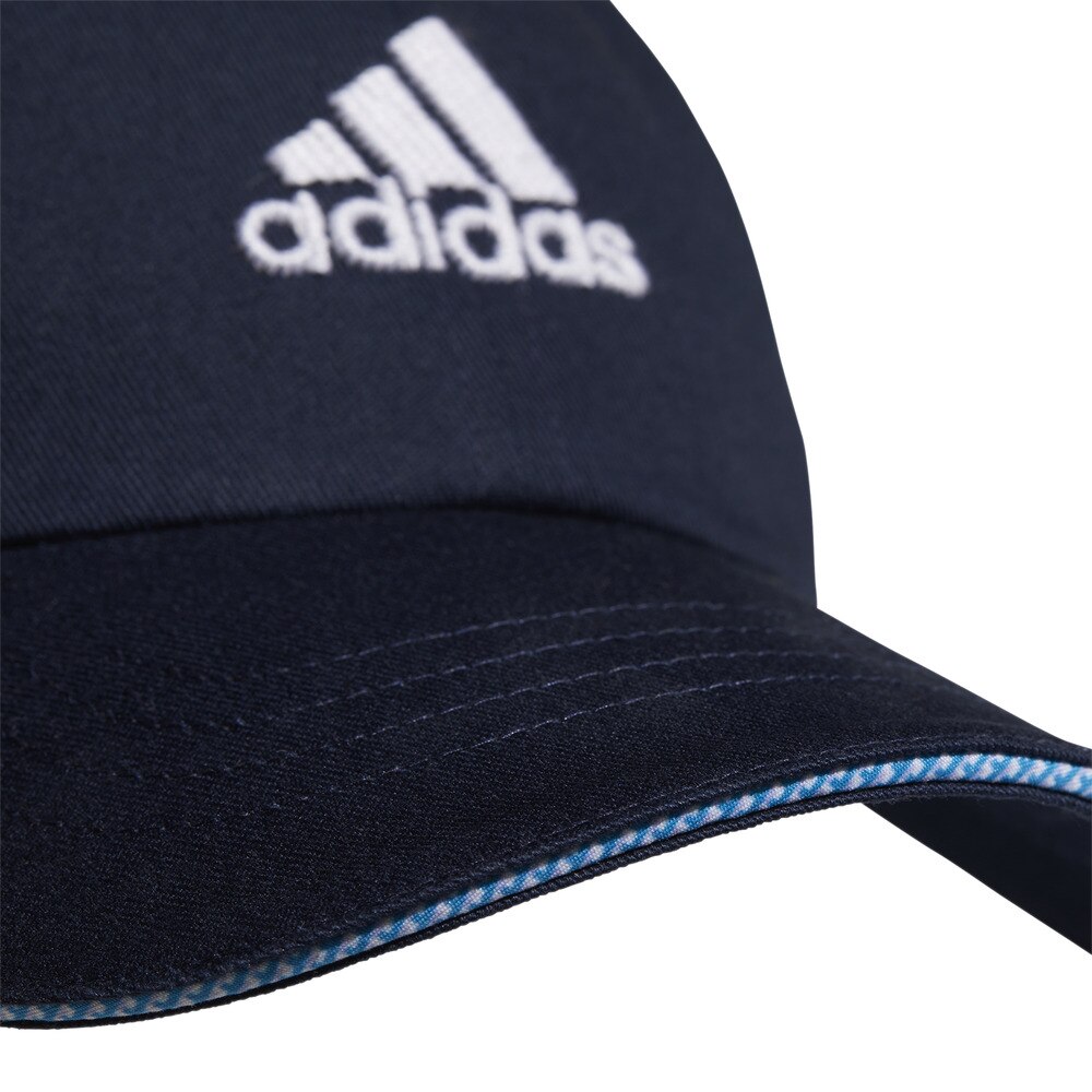 アディダス（adidas）（レディース）ゴルフ UVカット コットンキャップ EKW70-GU6184 LI/WH