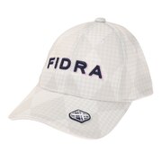 フィドラ（FIDRA）（レディース）バーズアイキャップ FD5MWA13 WHT