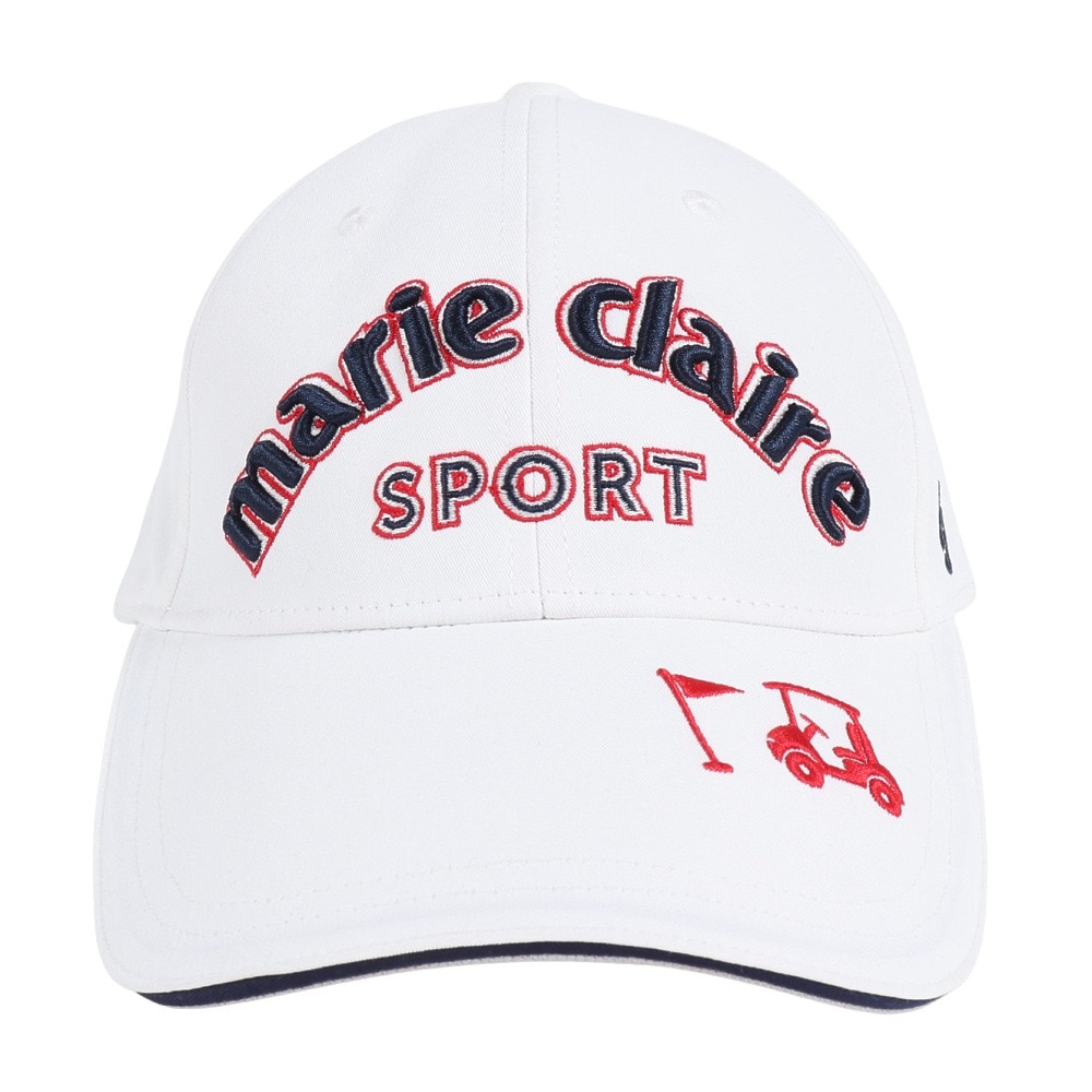 マリ・クレール スポール（marie claire sport）（レディース）ゴルフ キャップ 712920-WT