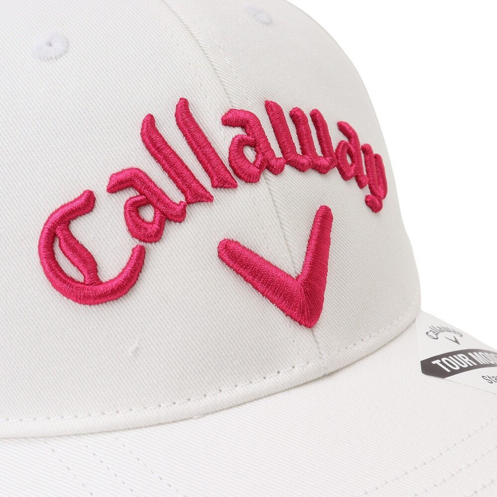 キャロウェイ（CALLAWAY）（レディース）ゴルフ 吸汗 速乾 帽子 Tour WM Cap 22 JM C22990200-1033
