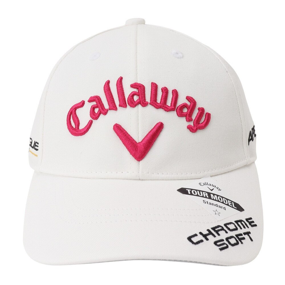 キャロウェイ（CALLAWAY）（レディース）ゴルフ 吸汗 速乾 帽子 Tour WM Cap 22 JM C22990200-1033
