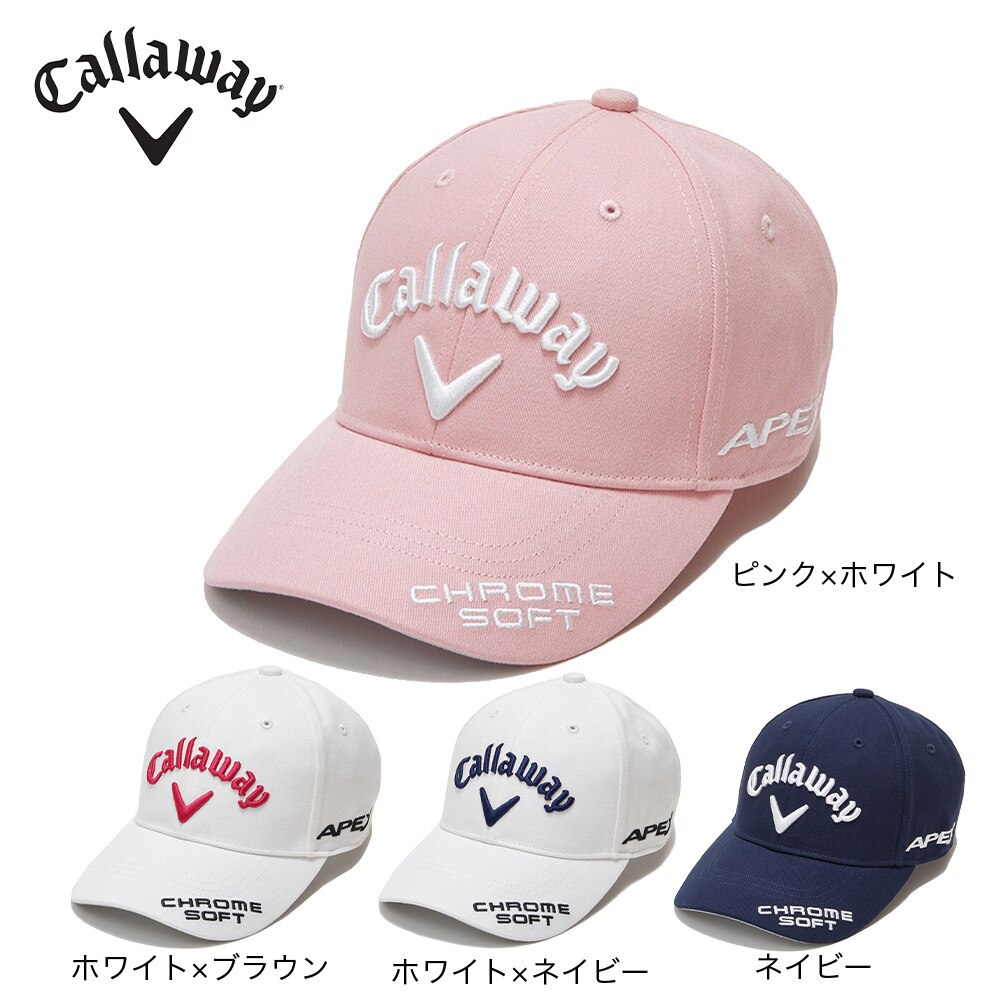 キャロウェイ（CALLAWAY）（レディース）ゴルフ Tour WM Cap 22 JM C22990200-1031