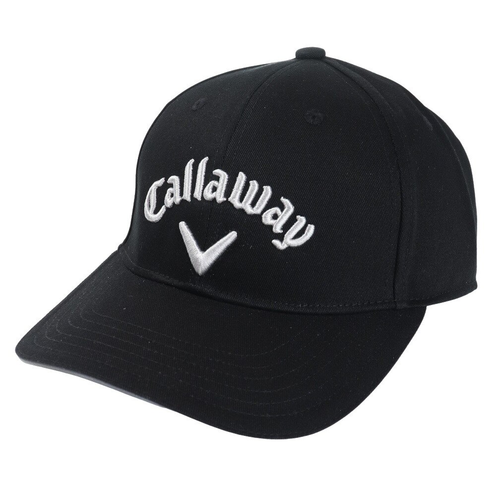 キャロウェイ（CALLAWAY）（レディース）ゴルフ 吸汗 速乾 帽子 Basic キャップ 22JM C22990203-1010