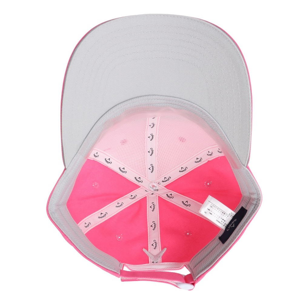 キャロウェイ（CALLAWAY）（レディース）ゴルフ 吸汗 速乾 帽子 Basic Cap WM 22 JM C22990203-1091