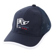 マンシングウエア（MUNSING WEAR）（レディース）ゴルフ ラッセルイヤーカーブキャップ MGCTJC07CH NV00