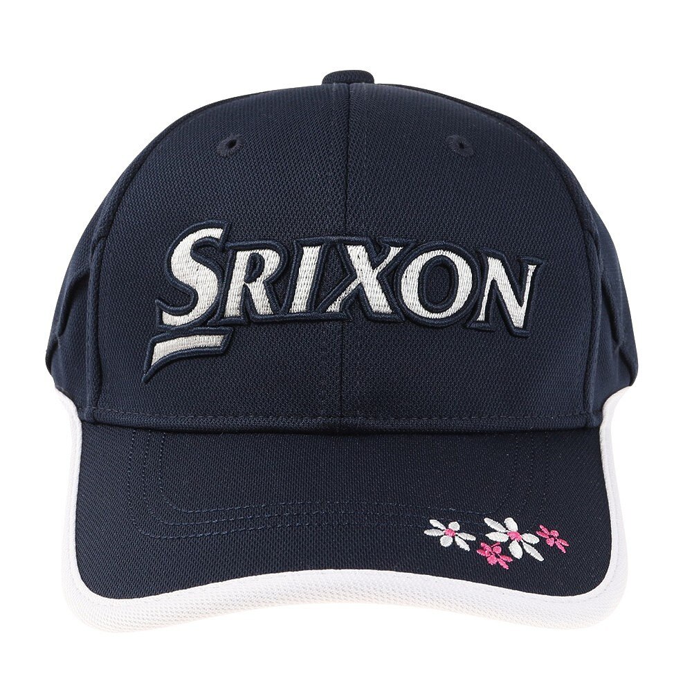 スリクソン（SRIXON）（レディース）ゴルフ キャップ SWH2152 NV/WH
