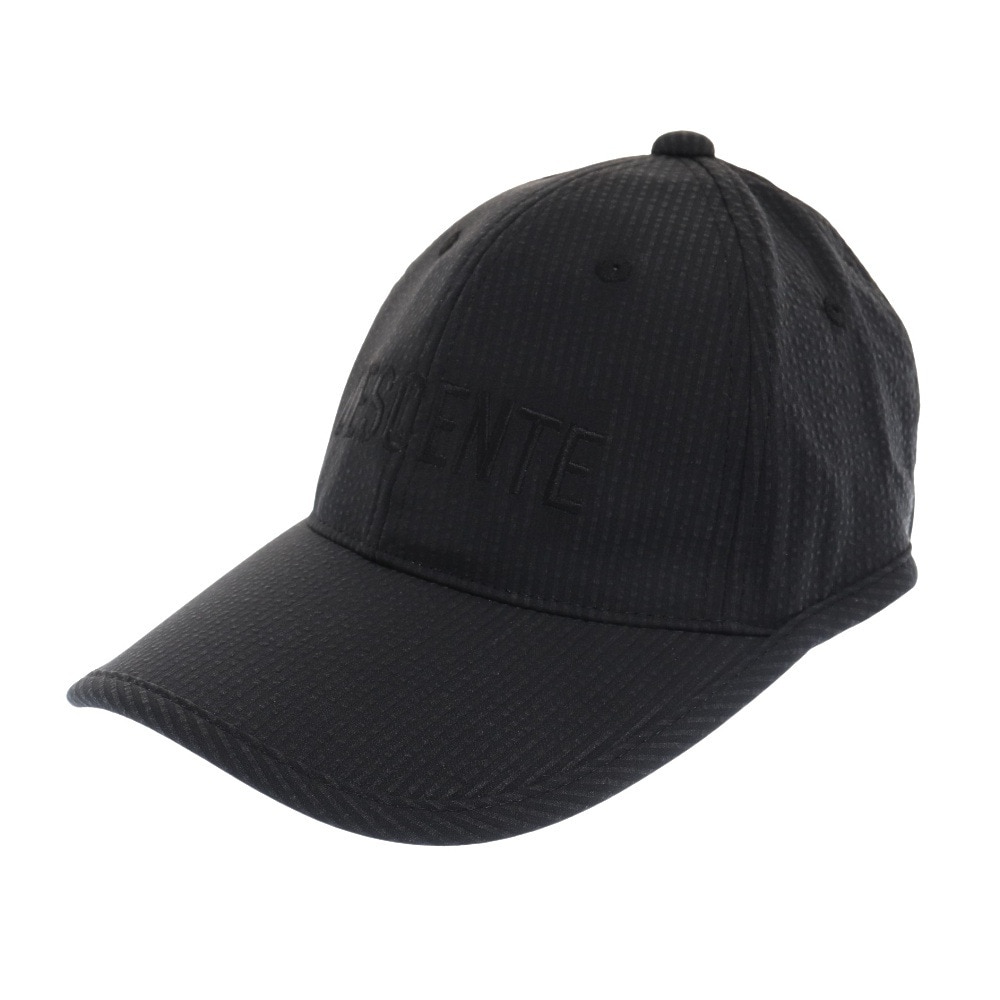 デサントゴルフ シュシュ付きキャップ DGCTJC03W BK00 Ｆ 90 衣料小物 帽子キャップの大画像