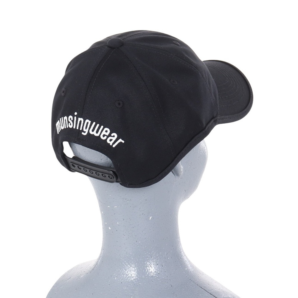 マンシングウエア（MUNSING WEAR）（レディース）ゴルフ ENVOY ベーシックキャップ MECUJC03 BK00