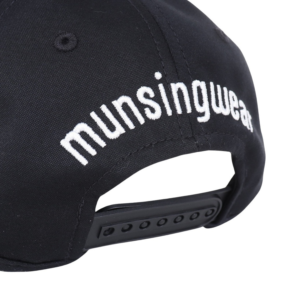 マンシングウエア（MUNSING WEAR）（レディース）ゴルフ ENVOY ベーシックキャップ MECUJC03 BK00