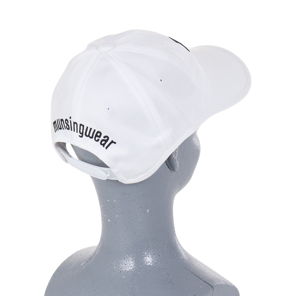 マンシングウエア（MUNSING WEAR）（レディース）ゴルフ ENVOY ベーシックキャップ MECUJC03 WH00