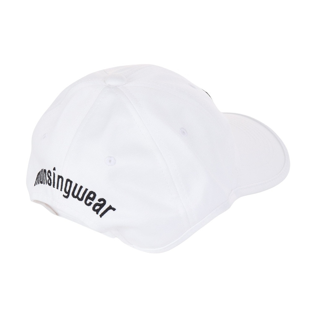 マンシングウエア（MUNSING WEAR）（レディース）ゴルフ ENVOY ベーシックキャップ MECUJC03 WH00