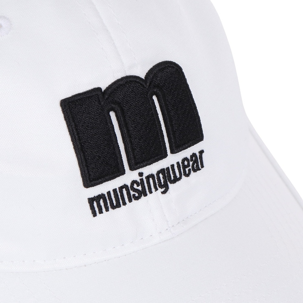 マンシングウエア（MUNSING WEAR）（レディース）ゴルフ ENVOY ベーシックキャップ MECUJC03 WH00