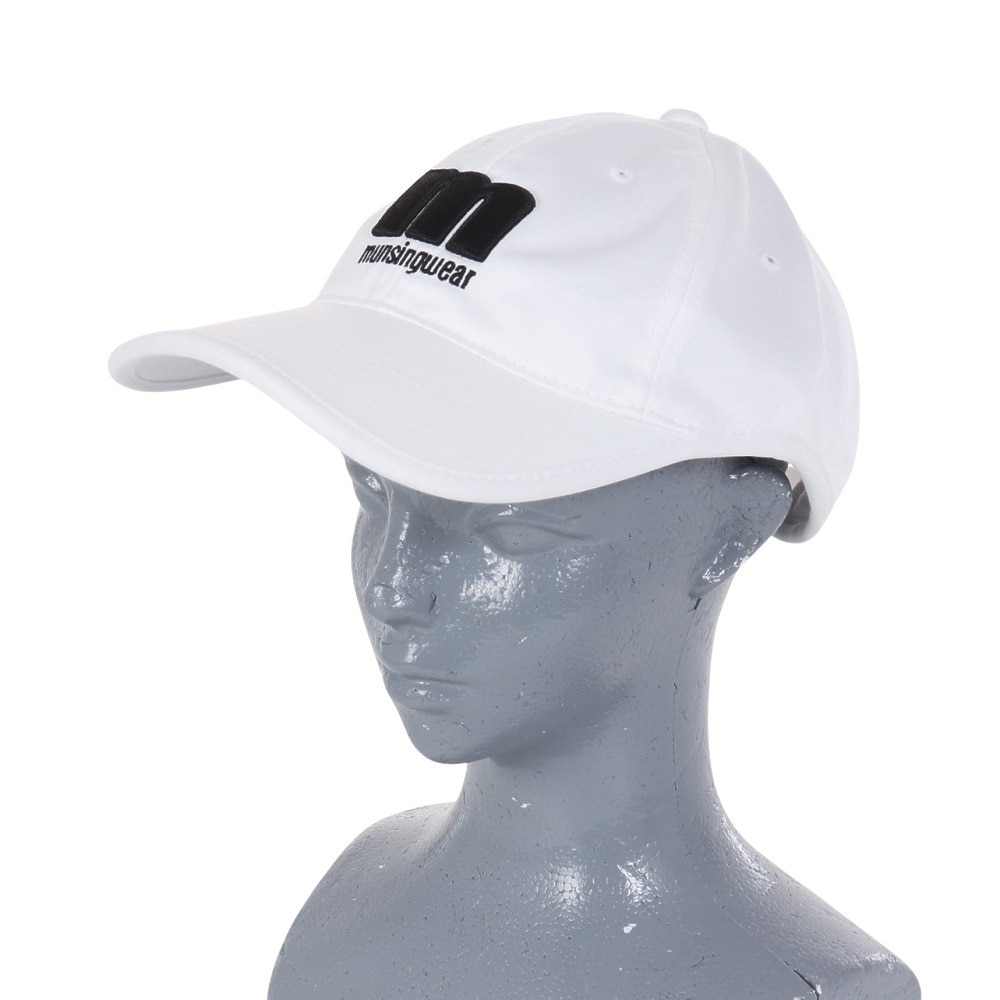 マンシングウエア（MUNSING WEAR）（レディース）ゴルフ ENVOY ベーシックキャップ MECUJC03 WH00