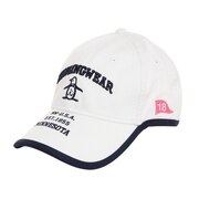 マンシングウエア（MUNSING WEAR）（レディース）ゴルフ Seasonal ウエーブカットコットンツイルキャップ  MGCUJC20CH WH00