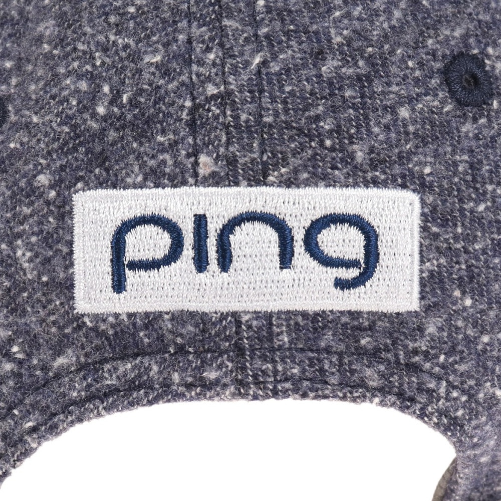 ピン（PING）（レディース）ゴルフ ネップキャップ HW-L2203 NV 36450