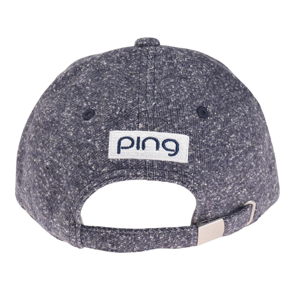 ピン（PING）（レディース）ゴルフ ネップキャップ HW-L2203 NV 36450
