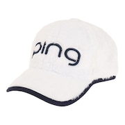 ピン（PING）（レディース）ゴルフ ボア キャップ HW-L2204 WH 36452