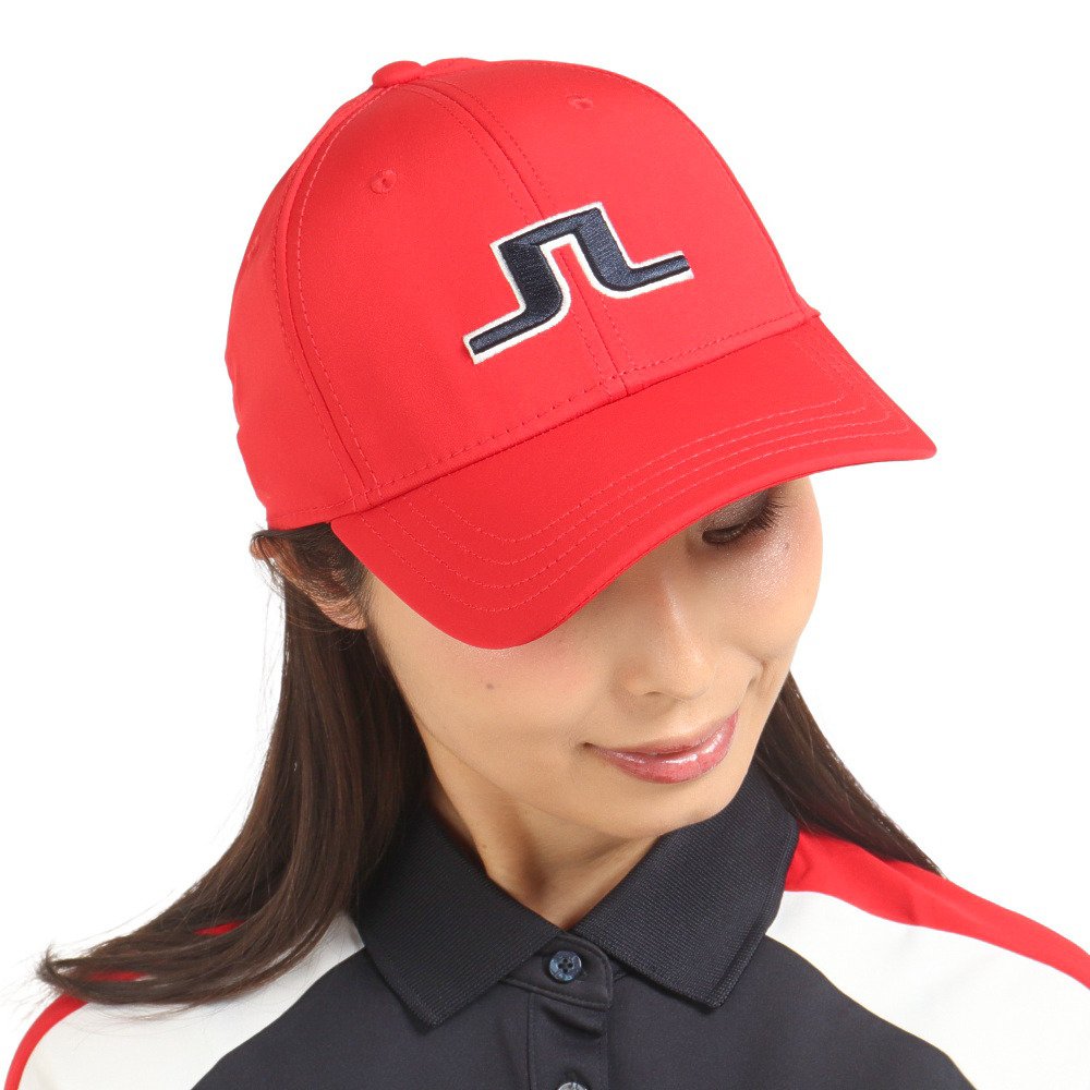 J.LINDEBERG（レディース）ゴルフ ブリッジロゴキャップ 073-57811-063