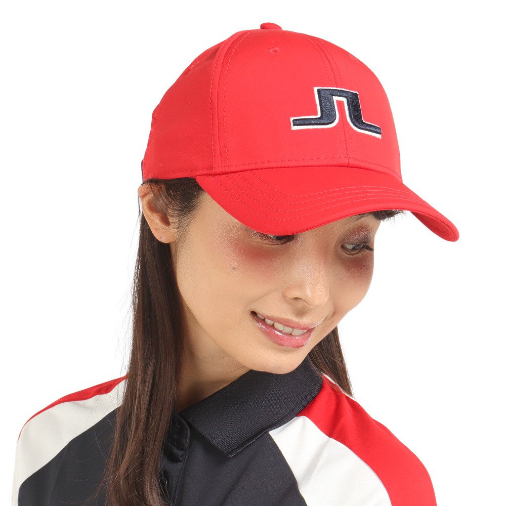 J.LINDEBERG（レディース）ゴルフ ブリッジロゴキャップ 073-57811-063